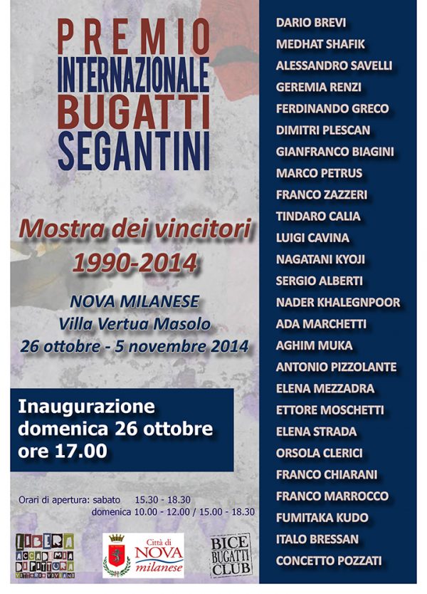 mostra vincitori premio BBGS 1990 - 2014